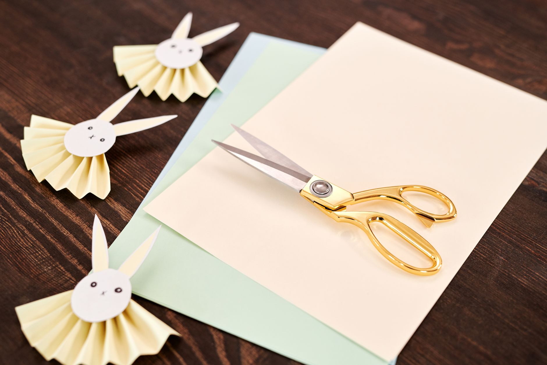 Paper cutouts and craft materials