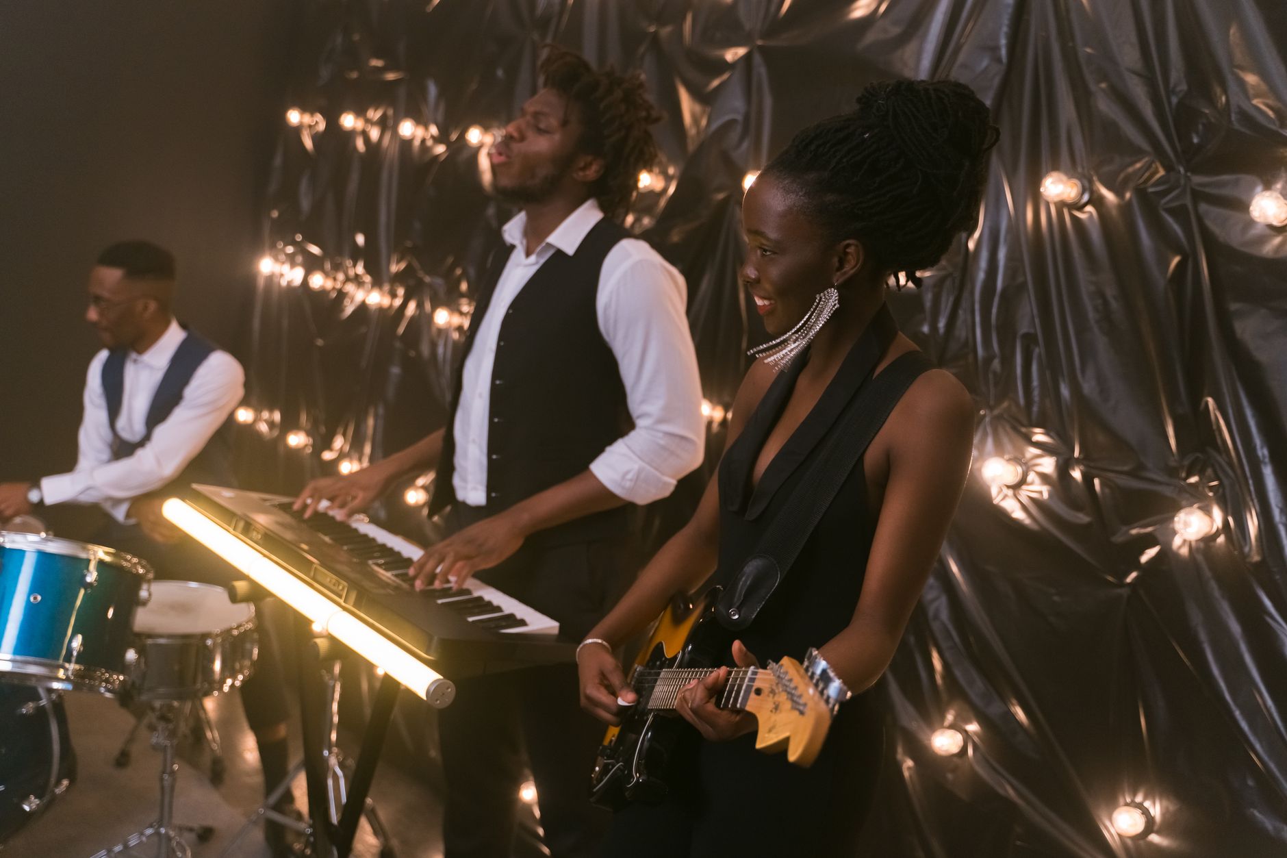 Band playing